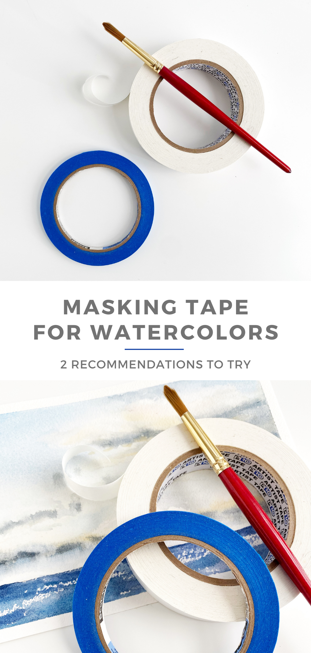 Masking Tape Recommendations for Watercolor Painting